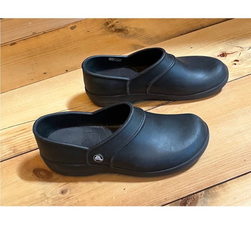Crocs black clog size 8